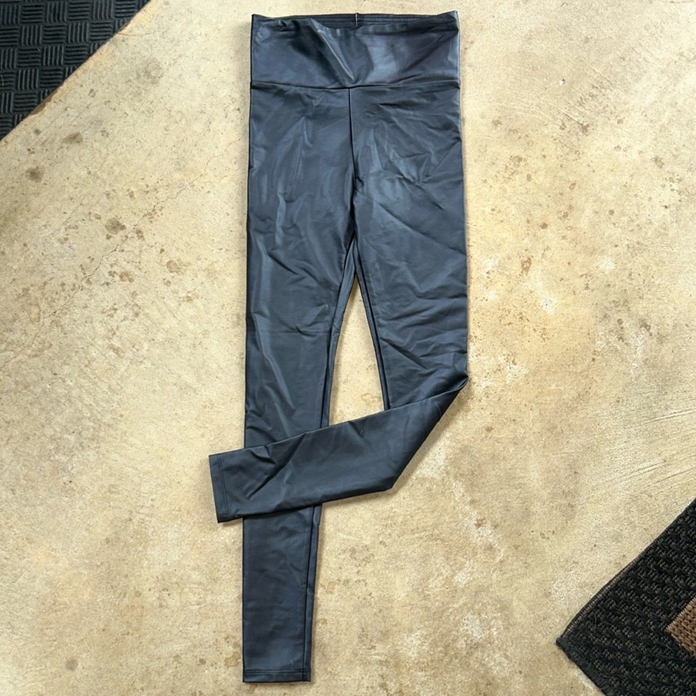 Forever 21 faux leather leggings